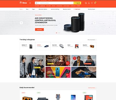 Besa - Elementor Marketplace WooCommerce Theme