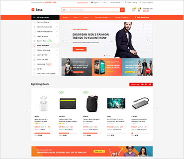 Besa - Elementor Marketplace WooCommerce Theme