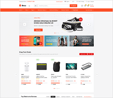 Besa - Elementor Marketplace WooCommerce Theme