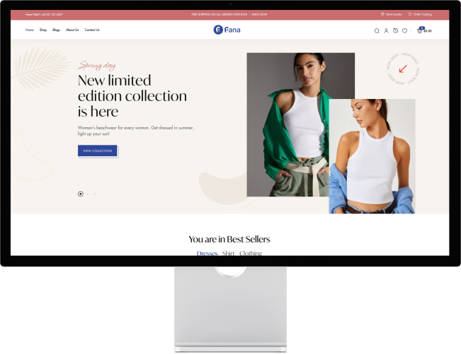 Fana - Fashion Shop WordPress Theme