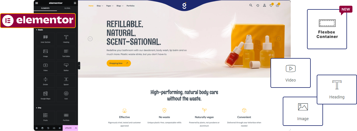 Ruza - Beauty Cosmetics Shop WordPress Theme