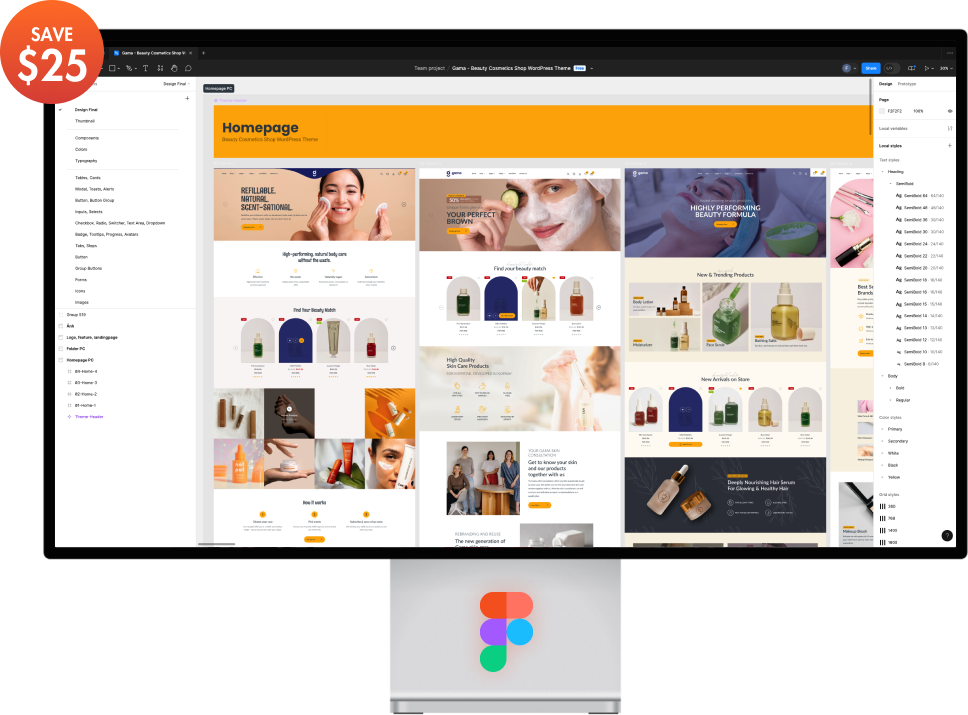 Ruza - Beauty Cosmetics Shop WordPress Theme