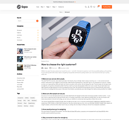 Sapa - Elementor Marketplace WooCommerce Theme