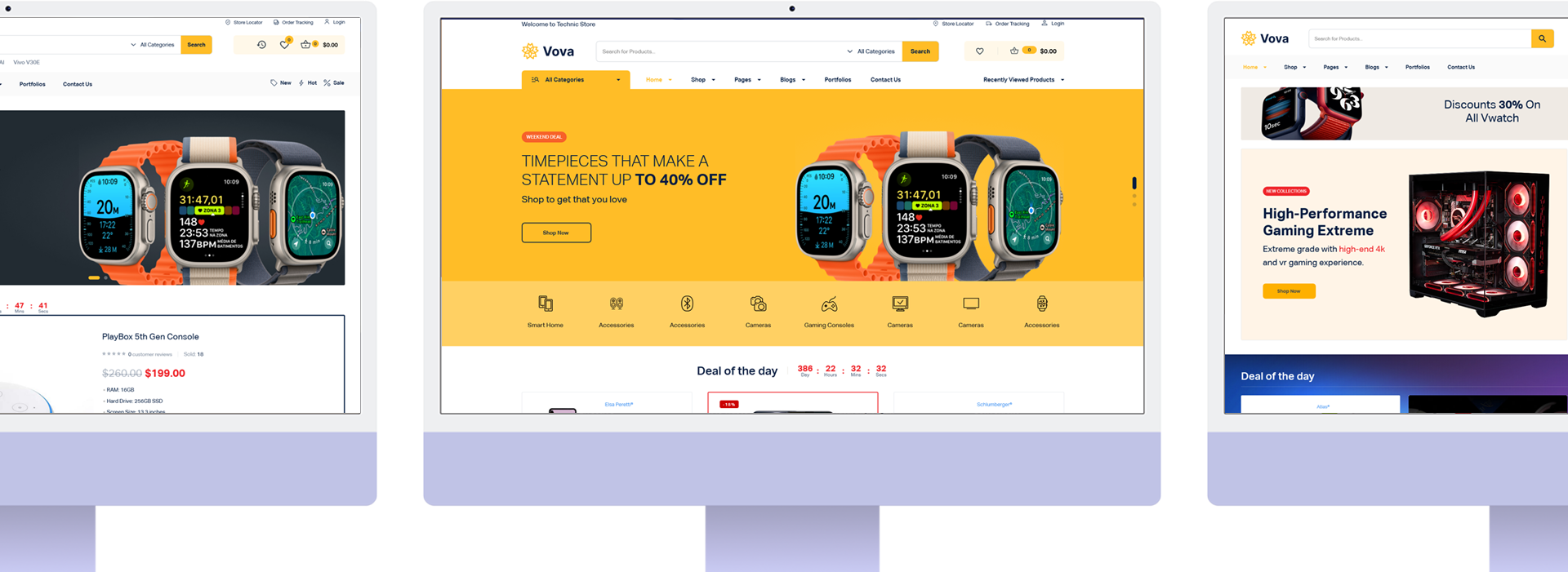 Vova - Electronics Store WooCommerce Theme